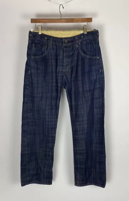 Rag & Bone RB11 Selvedge Jeans 32 X 28.5 Indigo Mainline Handmade Hemmed