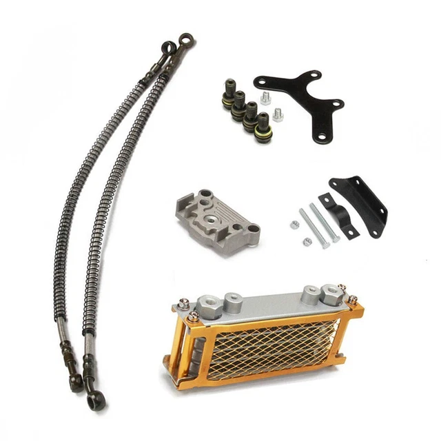 Radiateur Universel Haute Qualité Moto Pièce Radiateur Remplacement Aluminium