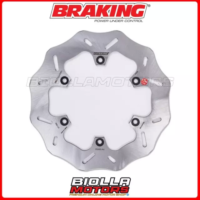 Kt11Rid Disco Freno Posteriore Dx Braking Ktm Exc 250 2006 - Wave Fisso -