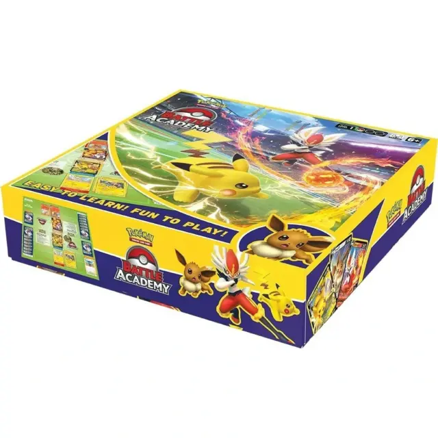 Pokemon Brettspiel Battle Academy Box 2022 Englisch Pikachu Eevee (180 Karten) 2
