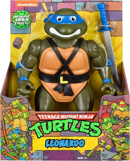 2023 Teenage Mutant Ninja Turtles *LEONARDO* 12" Reissue 1989 Giant Figure TMNT