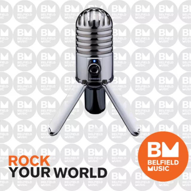 Samson Meteor Microphone USB Studio Condenser Mic Condensor - BNIB - BM