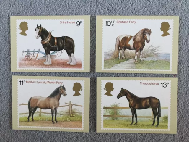 POST OFFICE PICTURE CARD SERIES PHQ 30  Horses