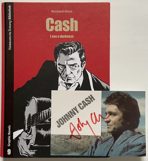 JOHNNY CASH SIGNIERT Foto Original Unterschrift Autogramm Signatur ...