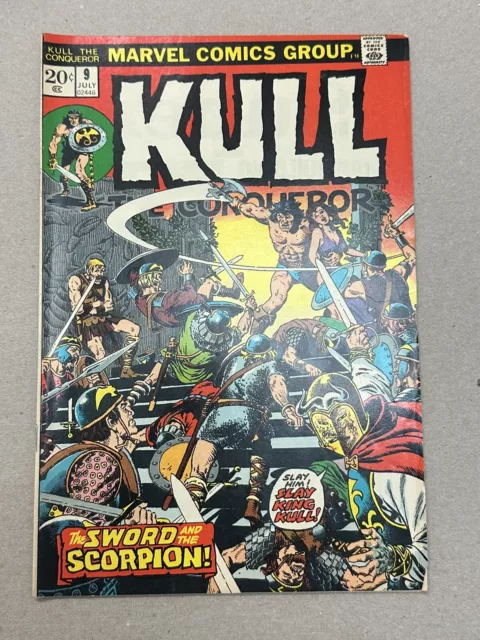 Kull the Conqueror #9 Jul 1973, Marvel)