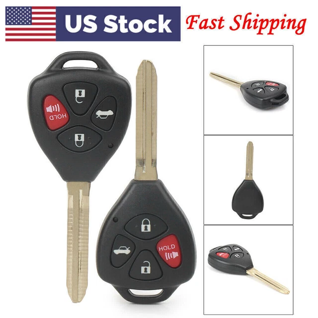 2x Keyless Remote Entry Key Fob For Toyota Camry 2007 2008 2009 2010 HYQ12BBY US