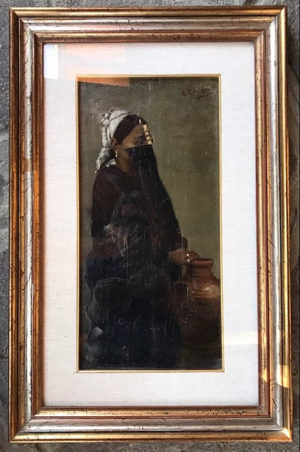 Ettore Cercone Dipinto ad Olio su tavola