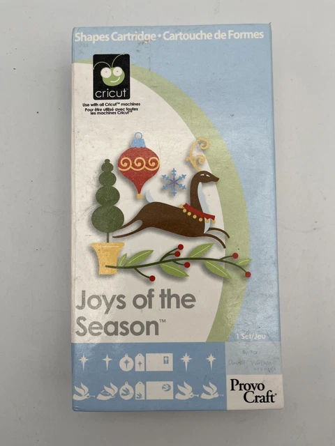 Cartucho Cricut Joys of the Season Provo Craft 29-0448 S210B