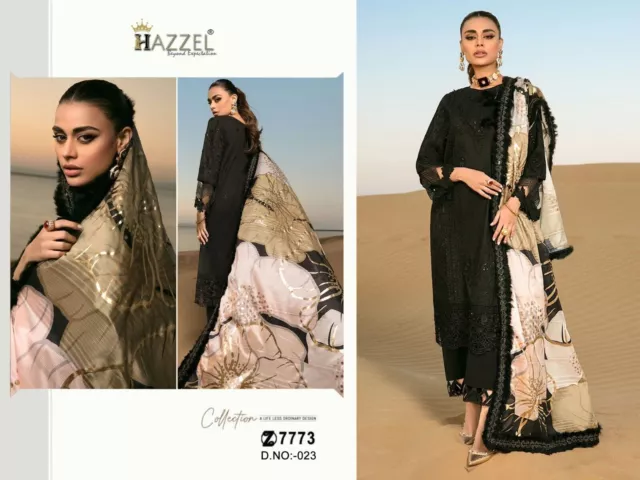 Ramzan Eid Festival Lanzamiento Diseño Heavy Reyon Colección de trajes...
