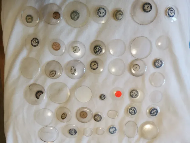 7150 - Large Crystal Rhinestone Button, 34mm