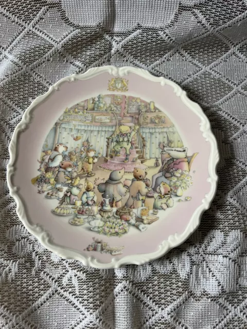 Royal Doulton Wind In The Willow Series The Return Of Ulysses 8.5” Plate Mint