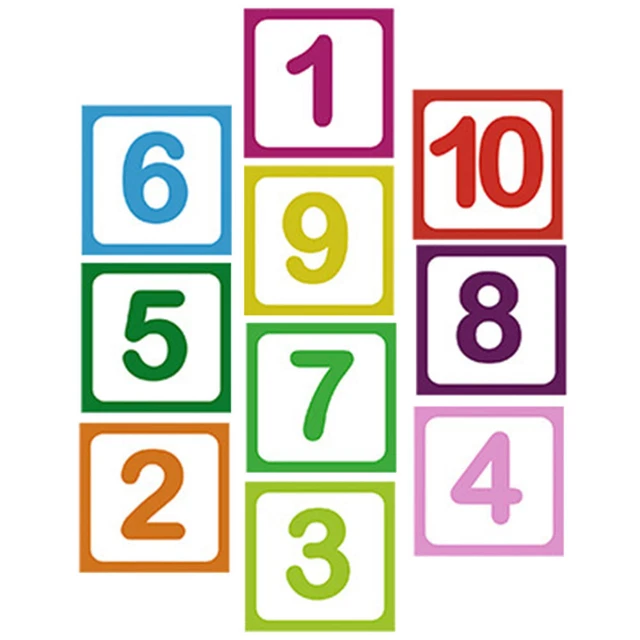 EJ.life Stickers De Jeu De La Marelle Avec Chiffres: Décoration