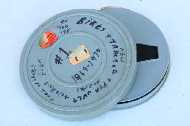 VINTAGE LOT 2 home movies 8mm with tin case take up reel £23.96 - PicClick  UK