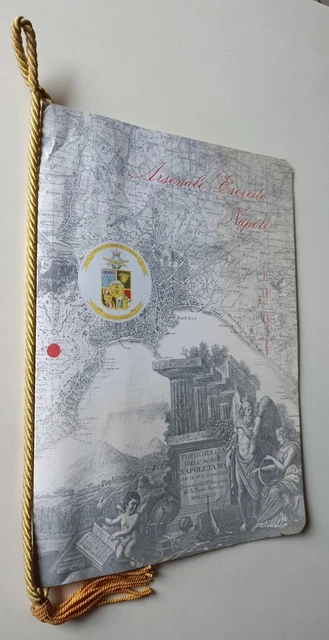 B328 Calendario Arsenale Esercito Napoli 1991 Con Cordoncino