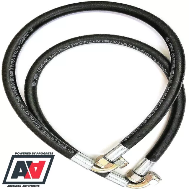 Mocal Oil Cooler Lines Hose Pipe 33 & 36 Inch Length With 1/2 BSP Fittings ADV