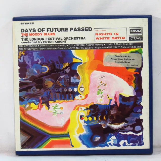 DAYS OF FUTURE Passed The Moody Blues Reel Tape $69.99 - PicClick