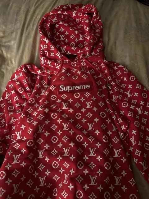 Louis Vuitton X Supreme Felpa IN VENDITA PicClick IT