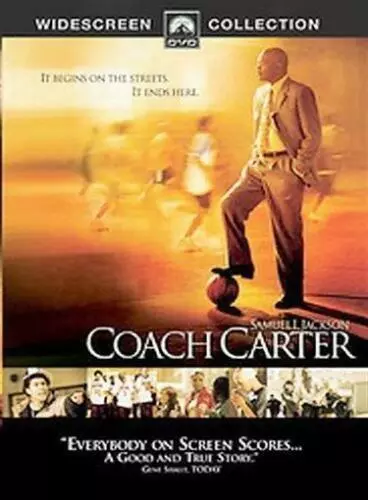 Coach Carter ~ DVD 2005 Widescreen ~ Samuel L. Jackson; ASHANTI