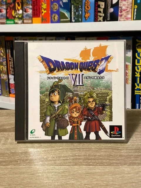 Jeu Dragon Quest VII PS1 - PlayStation 1 NTSC-J Japon - Complet Boîte