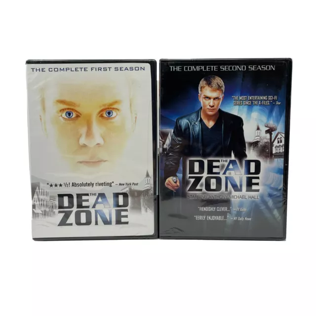 The Dead Zone - Temporadas 1 y 2 (DVD, 2010) Anthony Michael Hall - Totalmente Nuevo Sellado