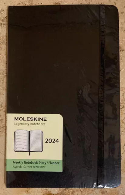 Moleskine weekly notebook 2024
