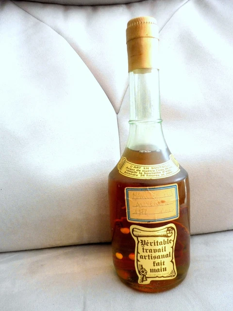 Eau De Vie De Prune 1992 - 1L - Artisanale - Poitou - Carafe Verre