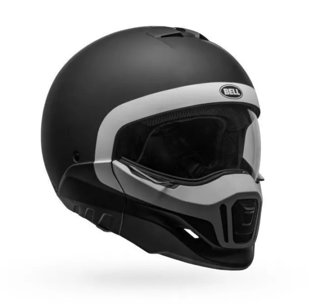 Bell Broozer Cranium Matt Black/White Helmet