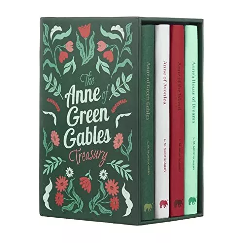 The Anne of Green Gables Treasury Deluxe 4-Book Hardback Boxed Set By L. M. Mon