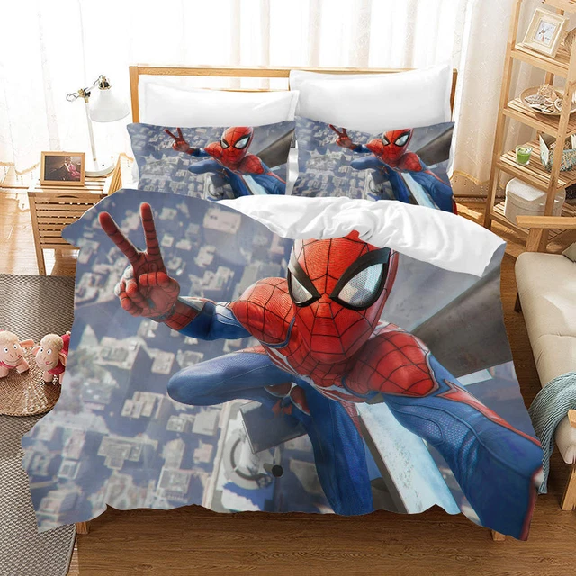 SPIDER MAN AIR 3D Printing Duvet Quilt Doona Covers Pillow Case Bedding