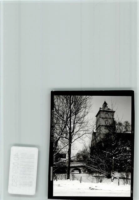 40059983 - 4920 Lemgo Winteraufnahme Schloss Brake Burg / Schloss