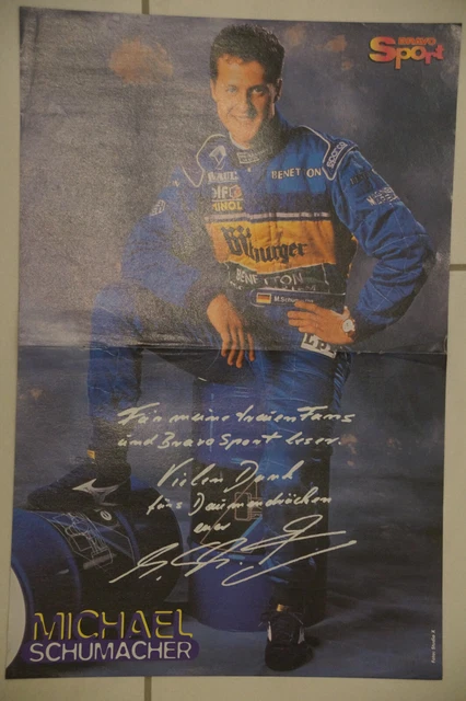 F1, Michael Schumacher, Benetton Renault ; GP Monaco 1995 Photo Stock