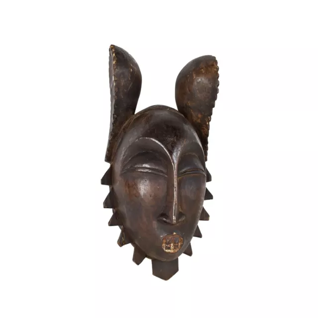 Yaure Baule Portrait Mask With Ears Mblo Côte d'Ivoire