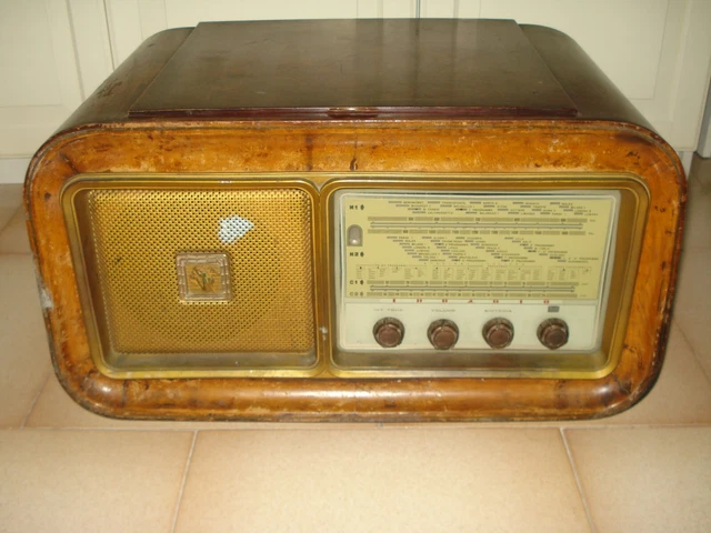 RADIO A VALVOLE vintage anni 60 Irradio modello E 72,giradischi non ...