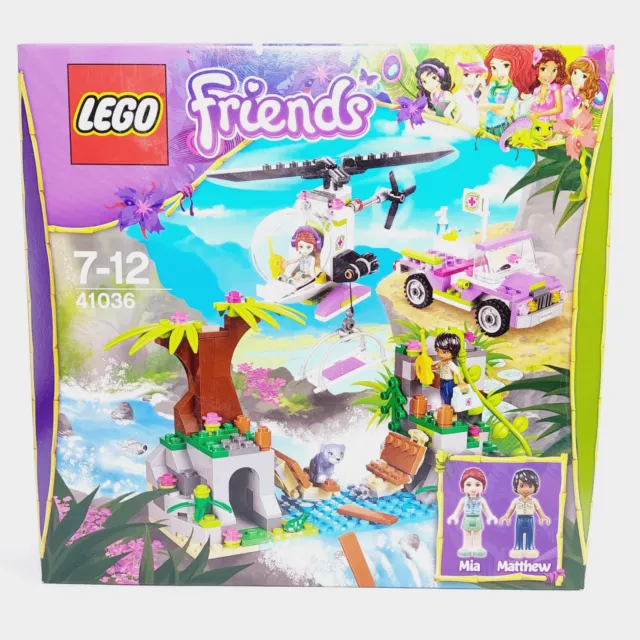 LEGO FRIENDS KIT 41036 JUNGLE BRIDGE RESCUE Designed for Children