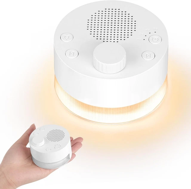 Timer Sonno 90min Macchina Rumore Bianco Douni - 27 Suoni Cal Con Timer Per Dormire E Rilassarsi Macchina Portatile Cuffia