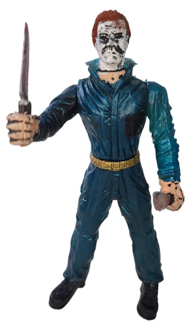 Michael Myers Halloween 8"  hard plastic mexican toy action figure with lights