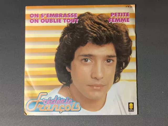 Vinyl Record 45t Frederic François On S 'em -shader On Oublie Tout Vintage Boot