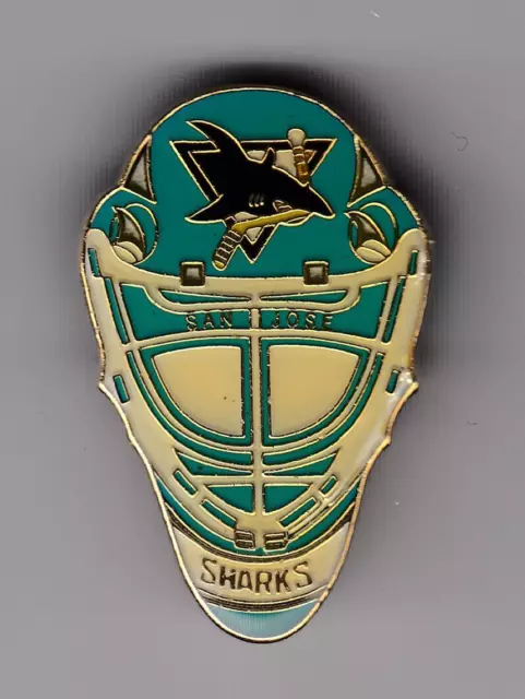 Eishockey Pin NHL / DEL Tormannmaske San Jose Sharks