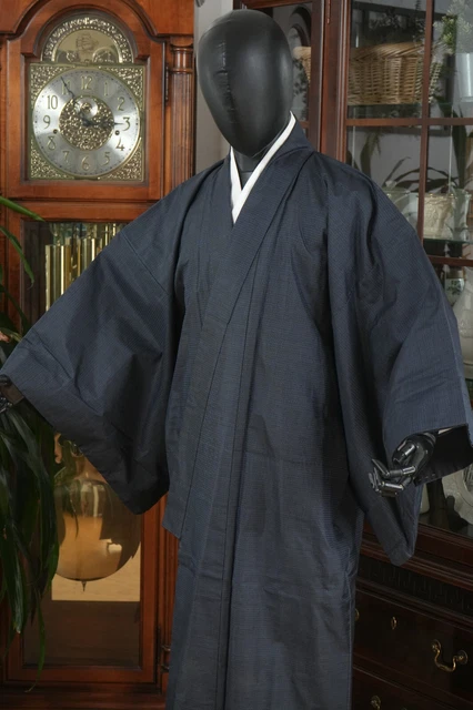 Dear Vanilla Japanese Kimono Men's Robe Gown Authentic Japan Vintage Mint 2