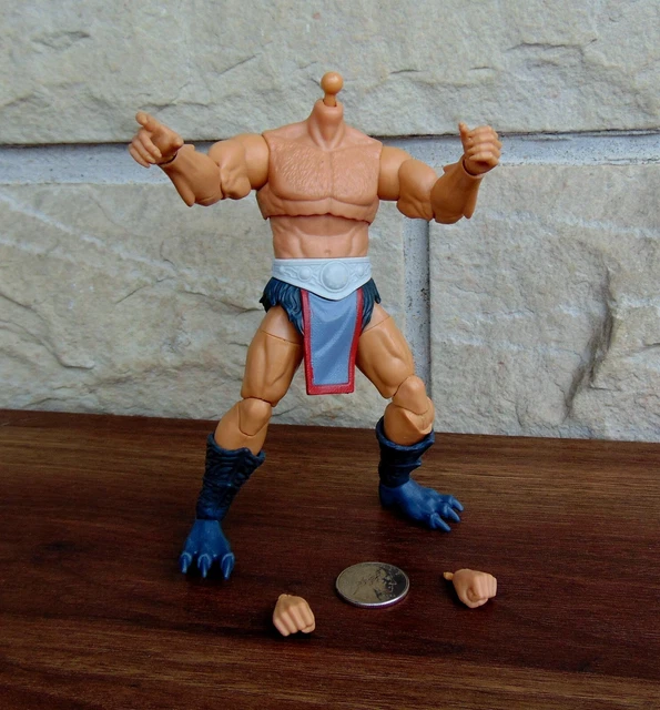 MOTU 40th He-Man Masterverse ZODAC Warrior Body & Hands Figure Custom Fodder Lot