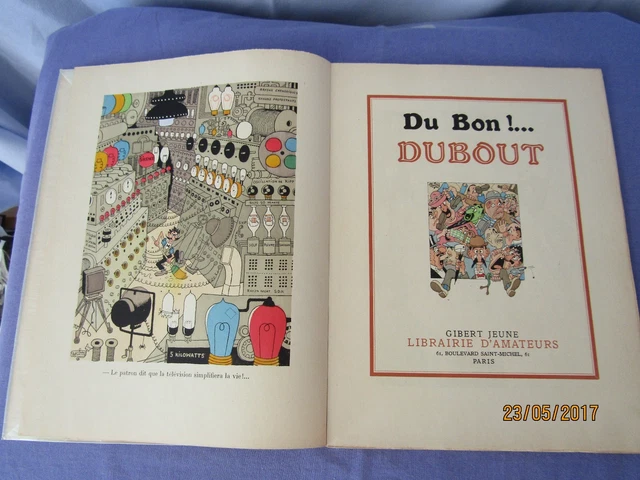 DUBOUT - Le tour de France - EO - 1e tirage - 1950