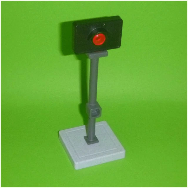 4353 PLAYMOBIL TRAIN VINTAGE : signal / semaphore (V.3 de 1992 - 1996/97