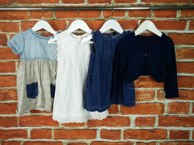 Baby Girl Bundle Age 12-18 Months Gap Next Matalan Dress Set Cardigan Kids 86Cm