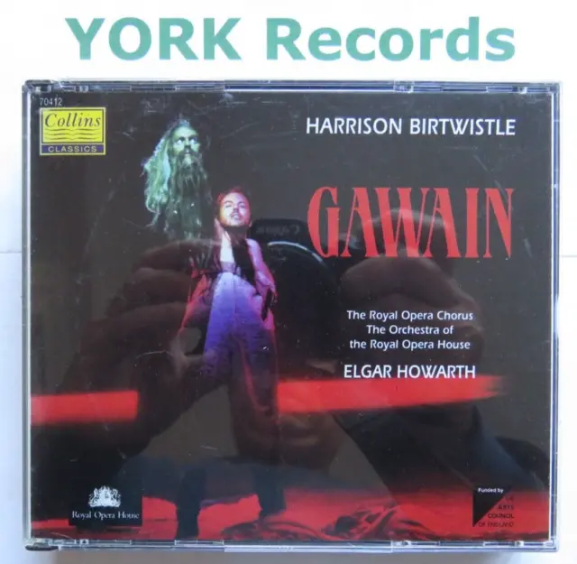 BIRTWISTLE - Gawain HOWARTH Royal Opera House Orchestra - Ex 2 CD Set Collins