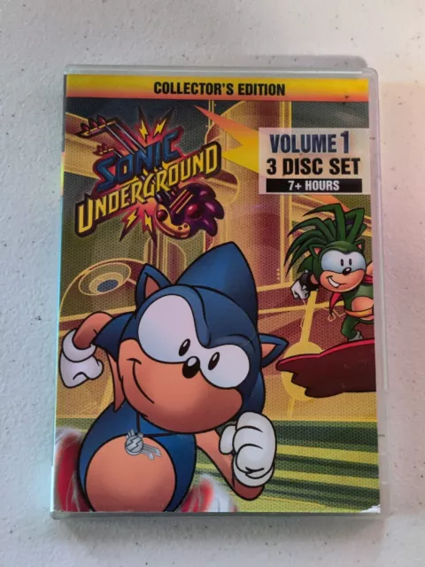 Sonic Underground Dr Robotniks Revenge DVD Kids Family Movie 843501000021