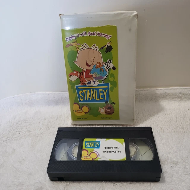 PLAYHOUSE DISNEY VHS Tape Stanley Baby Pictures And Up The Apple Tree