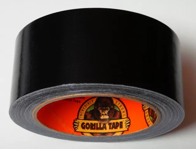 BLACK GORILLA TAPE double thick Heavy Duty 1.8"x35 yard Roll Duct Adhesive 60035