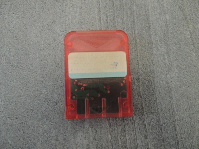 Carte Mémoire Officielle PlayStation PS1 – SCPH-1020E – Avec Boîte Et Manuel