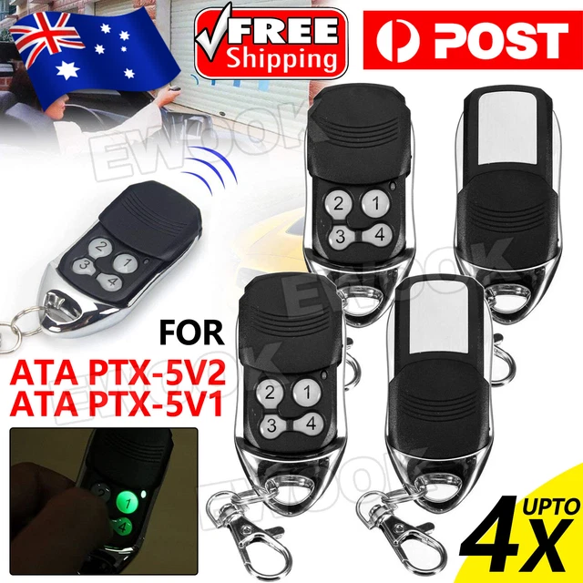 GARAGE DOOR REMOTE Control ATA PTX5v2/5v1 TrioCode 128 Replacement