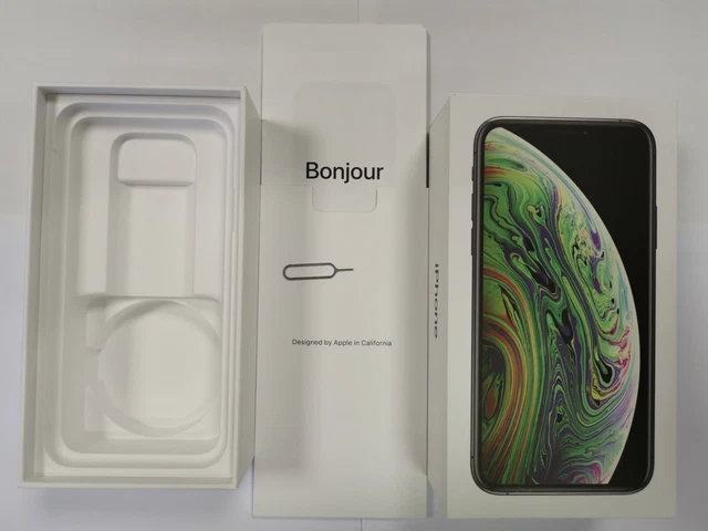 Boîte D'origine Vide Pour IPhone XS Space Grey 256 Go - Carton Rigide Apple